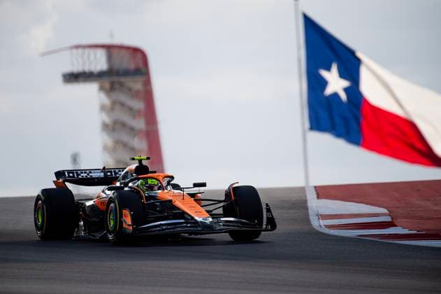 Formula One 2024: Formula 1 Pirelli United States Grand Prix OCT 18 October 18, 2024: Lando Norris (4) with McLaren F1 Team in action Sprint Qualifying at the Formula 1 Pirelli United States Grand Prix, Circuit of the Americas. Austin, Texas. Mario Cantu CSM(Credit Image: Mario Cantu Cal Media) Austin Texas United States of America EDITORIAL USE ONLY Copyright: xx ZUMA-20241018_faf_c04_010.jpg MarioxCantux csmphotothree307452