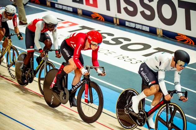241019 Tobias Aagaard Hansen of Denmark competes in Men s Omnium Scratch Race during day 4 of the 2024 UCI Tissot Track cycling, Rad, Radsport, Bahnrad, Bahn World Championships on October 19, 2024 in Ballerup. Photo: Christian Örnberg BILDBYRAN COP 166 CO0481 cykling cycling sykling cykel vm cykel2024 uci tissot track cycling world championships wc 2024 uci tissot track cycling world championships 4 bbeng grappa33 Copyright: CHRISTIANxÖRNBERG BB241019CO036