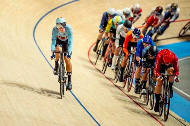 241019 Lindsay de Vylder of Belgium competes in Men s Omnium Scratch Race during day 4 of the 2024 UCI Tissot Track cycling, Rad, Radsport, Bahnrad, Bahn World Championships on October 19, 2024 in Ballerup. Photo: Christian Örnberg BILDBYRAN COP 166 CO0481 cykling cycling sykling cykel vm cykel2024 uci tissot track cycling world championships wc 2024 uci tissot track cycling world championships 4 bbeng grappa33 Copyright: CHRISTIANxÖRNBERG BB241019CO022