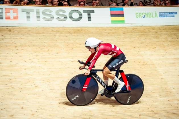241019 Alberte Greve of Denmark competes in Women s Individual Pursuit during day 4 of the 2024 UCI Tissot Track cycling, Rad, Radsport, Bahnrad, Bahn World Championships on October 19, 2024 in Ballerup. Photo: Christian Örnberg BILDBYRAN COP 166 CO0481 cykling cycling sykling cykel vm cykel2024 uci tissot track cycling world championships wc 2024 uci tissot track cycling world championships 4 bbeng grappa33 Copyright: CHRISTIANxÖRNBERG BB241019CO048