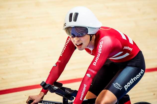 241019 Alberte Greve of Denmark competes in Women s Individual Pursuit during day 4 of the 2024 UCI Tissot Track cycling, Rad, Radsport, Bahnrad, Bahn World Championships on October 19, 2024 in Ballerup. Photo: Christian Örnberg BILDBYRAN COP 166 CO0481 cykling cycling sykling cykel vm cykel2024 uci tissot track cycling world championships wc 2024 uci tissot track cycling world championships 4 bbeng grappa33 Copyright: CHRISTIANxÖRNBERG BB241019CO052