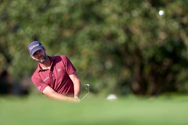 Estrella Damm N.A. Andalucia Masters 2024 Scott Jamieson of Scotland approaches his ball on the 18th green on the third day of the Estrella Damm N.A. Andalucia Masters 2024 at Real Club de Golf Sotogrande in San Roque, Spain, on October 19, 2024. San Roque, Spain Spain  Copyright: xJosexManuelxAlvarezxReyx originalFilename:alvarezrey-notitle241019_npGQF.jpg
