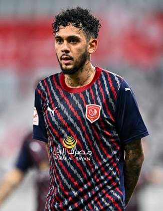AL AHLI SC v AL DUHAIL SC-OOREDOO STARS LEAGUE QATAR Edmilson Junior Paulo Al Duhail FC in action during the Ooredoo Qatar Stars League match between Al Ahli SC and Al Duhail SC at Al Thumama Stadium in Doha, Qatar, on October 19, 2024. DOHA Qatar Copyright: xNOUSHADx