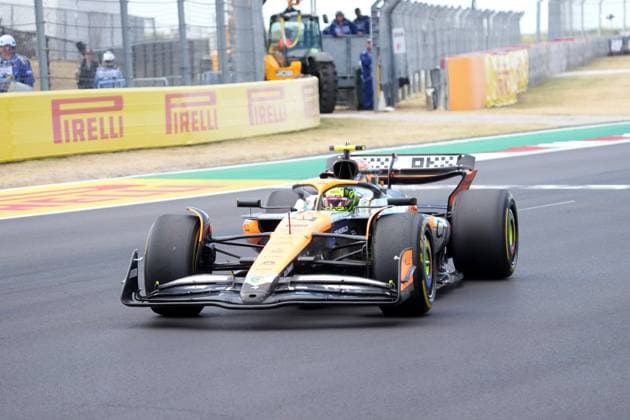 FORMULA 1 PIRELLI UNITED STATES GRAND PRIX 2024 19.10.2024, Circuit of The Americas, Austin, FORMULA 1 PIRELLI UNITED STATES GRAND PRIX 2024 ,im Bild Lando Norris (GBR), McLaren F1 Team, der drittplazierte im Sprintrennen.