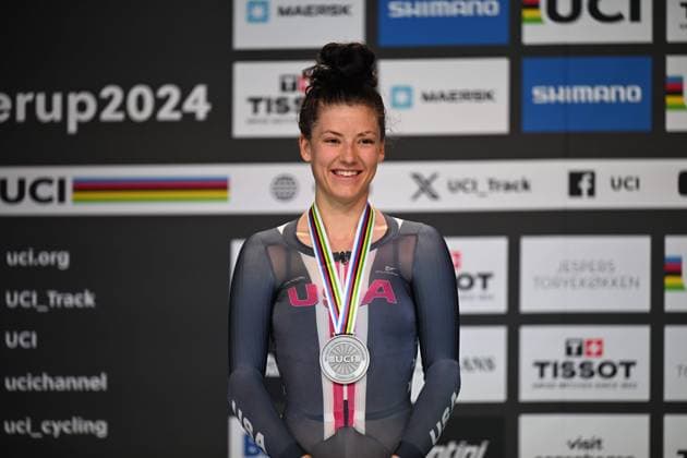 19-10-2024 World Championships Elite Women Track; Giornata 04; 2024, Usa; Dygert, Chloe; Velodromo Ballerup; 