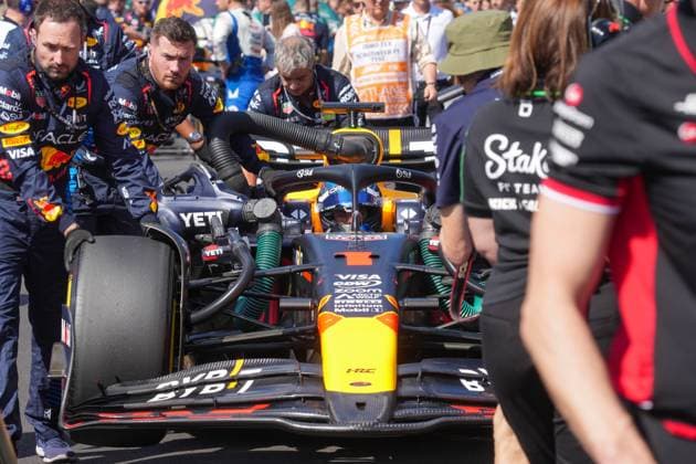 Max Verstappen (NED) - Oracle Red Bull Racing - Red Bull RB20 - Honda RBPT during Sprint Race of the Formula 1 Pirelli United States Grand Prix 2024, scheduled to take place at Circuit of Americas in Austin, TX (USA) Sept 18-20, 2024  Copyright: xAlessioxDexMarco IPAxSportx xipax xx IPA_50747785 IPA_Agency_IPA50747785