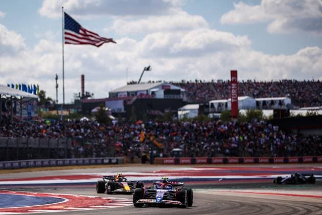 22 TSUNODA Yuki (jap), Visa Cash App RB F1 Team VCARB 01, action during the Formula 1 Pirelli United States Grand Prix 2024, 19th round of the 2024 Formula One World Championship, WM, Weltmeisterschaft from October 18 to 20, 2024 on the Circuit of the Americas, in Austin, United States of America - F1 - US GRAND PRIX 2024 DPPI Panoramic  241019_R19_USA_DP_EA028183