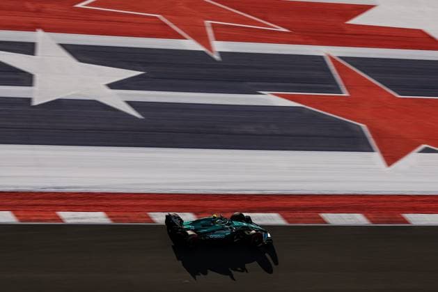 14 ALONSO Fernando (spa), Aston Martin F1 Team AMR24, action during the Formula 1 Pirelli United States Grand Prix 2024, 19th round of the 2024 Formula One World Championship, WM, Weltmeisterschaft from October 18 to 20, 2024 on the Circuit of the Americas, in Austin, United States of America - F1 - US GRAND PRIX 2024 DPPI Panoramic  241020_R19_USA_DP_EA010597