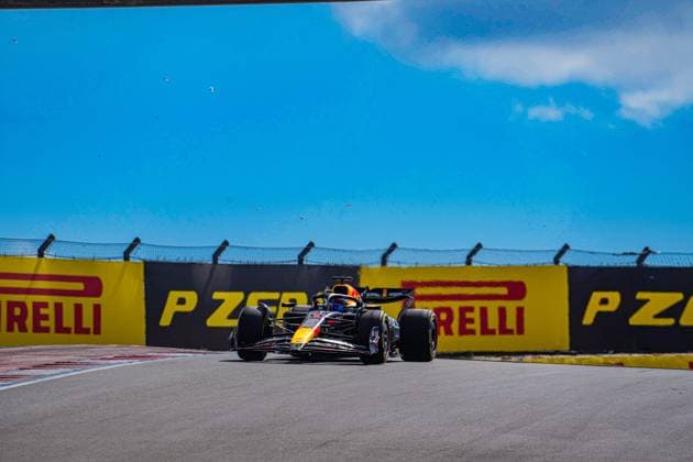 MOTORI - Formula 1 - Formula 1 Pirelli United States Grand Prix 2024 - Sprint Race Max Verstappen (NED) - Oracle Red Bull Racing - Red Bull RB20 - Honda RBPT during Sprint Race of the Formula 1 Pirelli United States Grand Prix 2024, scheduled to take place at Circuit of Americas in Austin, TX (USA) Sept 18-20, 2024 Austin USA  Copyright: xIPAxSport ABACAx