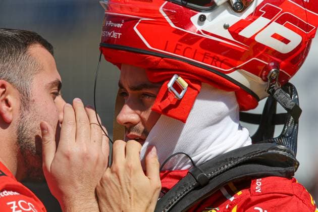 October 19, 2024, Austin, Texas, USA: Charles Leclerc (MON) - Scuderia Ferrari - Ferrari SF-24 - Ferrari during the Sprint Race of Formula 1 Pirelli United States Grand Prix 2024, scheduled to take place at Circuit of Americas in Austin, TX (USA) Sept 18-20, 2024 Austin USA - ZUMAm217 20241019_zsp_m217_001 Copyright: xAlessioxDexMarcox