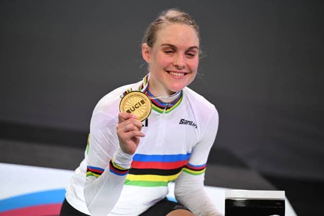 20-10-2024 World Championships Elite Women Track; Giornata 05; 2024, Danimarca; Leth, Julie; Velodromo Ballerup; 
