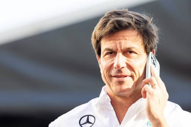 AUSTIN, TX - OCTOBER 20: F1 Team Mercedes team principal Toto Wolff walks into the paddock before the Formula 1 Pirelli United States Grand Prix on October 20, 2024 at the Circuit of The Americas in Austin, TX. (Photo by Bob Kupbens Icon Sportswire)(Photo by Bob Kupbens Icon Sportswire) AUTO: OCT 20 F1 Pirelli United States Grand Prix EDITORIAL USE ONLY Icon2410200211
