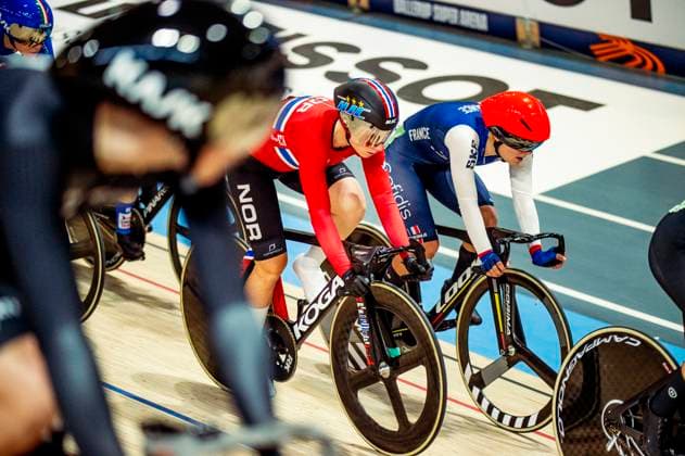 241020 Anita Yvonne Stenberg of Norway competes in Women s Points Race during day 5 of the 2024 UCI Tissot Track cycling, Rad, Radsport, Bahnrad, Bahn World Championships on October 20, 2024 in Ballerup. Photo: Christian Örnberg BILDBYRAN COP 166 CO0482 cykling cycling sykling cykel vm cykel2024 uci tissot track cycling world championships wc 2024 uci tissot track cycling world championships 5 bbeng grappa33 Copyright: CHRISTIANxÖRNBERG BB241020CO119