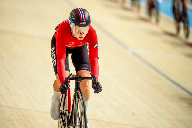241020 Anita Yvonne Stenberg of Norway competes in Women s Points Race during day 5 of the 2024 UCI Tissot Track cycling, Rad, Radsport, Bahnrad, Bahn World Championships on October 20, 2024 in Ballerup. Photo: Christian Örnberg BILDBYRAN COP 166 CO0482 cykling cycling sykling cykel vm cykel2024 uci tissot track cycling world championships wc 2024 uci tissot track cycling world championships 5 bbeng grappa33 Copyright: CHRISTIANxÖRNBERG BB241020CO124