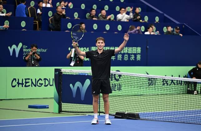 2024 ITF World Tennis Tour Junior Finals Chengdu , China Boys Junior Finals Winner Mees Rottgering (NED