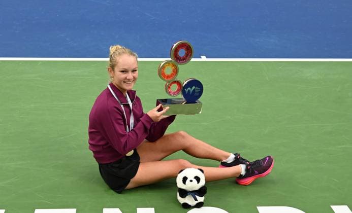 2024 ITF World Tennis Tour Junior Finals Chengdu , China Girls Final Winner Emerson Jones (AUS)
