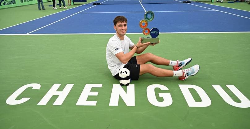 2024 ITF World Tennis Tour Junior Finals Chengdu , China Boys Junior Finals Winner, Mees Rottgering (NED