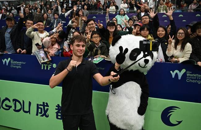 2024 ITF World Tennis Tour Junior Finals Chengdu , China Boys Junior Finals Winner Mees Rottgering (NED