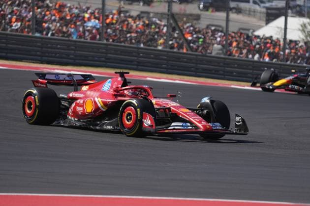 FORMULA 1 PIRELLI UNITED STATES GRAND PRIX 2024 20.10.2024, Circuit of The Americas, Austin, FORMULA 1 PIRELLI UNITED STATES GRAND PRIX 2024 ,im Bild Charles Leclerc (MCO), Scuderia Ferrari HP