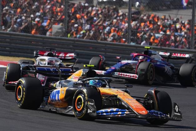 FORMULA 1 PIRELLI UNITED STATES GRAND PRIX 2024 20.10.2024, Circuit of The Americas, Austin, FORMULA 1 PIRELLI UNITED STATES GRAND PRIX 2024 ,im Bild Pierre Gasly (FRA), Alpine F1 Team, Kevin Magnussen (DNK), MoneyGram Haas F1 Team, Yuki Tsunoda (JPN), Visa Cash App RB Formula One Team