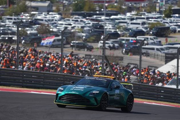 FORMULA 1 PIRELLI UNITED STATES GRAND PRIX 2024 20.10.2024, Circuit of The Americas, Austin, FORMULA 1 PIRELLI UNITED STATES GRAND PRIX 2024 ,im Bild Aston Martin Safety Car mit Fahrer Bernd Mayländer.