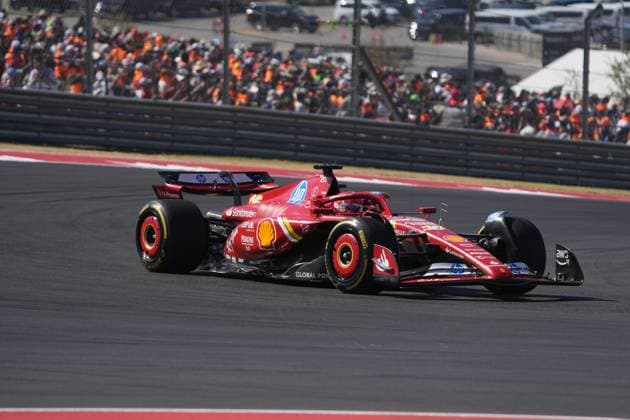 FORMULA 1 PIRELLI UNITED STATES GRAND PRIX 2024 20.10.2024, Circuit of The Americas, Austin, FORMULA 1 PIRELLI UNITED STATES GRAND PRIX 2024 ,im Bild Charles Leclerc (MCO), Scuderia Ferrari HP