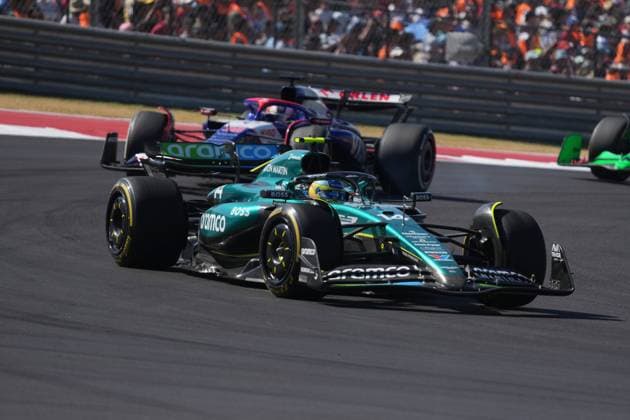 20.10.2024, Circuit of The Americas, Austin, FORMULA 1 PIRELLI UNITED STATES GRAND PRIX 2024 ,im Bild Fernando Alonso (ESP), Aston Martin Aramco Cognizant Formula One Team (Photo by Hasan Bratic DeFodi Images) not used in POL SRB CRO FRA GBR NED ITA USA Defodi-506_20241020_hbr_1042