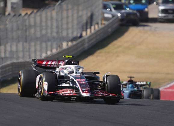 20.10.2024, Circuit of The Americas, Austin, FORMULA 1 PIRELLI UNITED STATES GRAND PRIX 2024 ,im Bild Nico Hülkenberg (DEU), MoneyGram Haas F1 Team (Photo by Hasan Bratic DeFodi Images) not used in POL SRB CRO FRA GBR NED ITA USA Defodi-506_20241020_hbr_1789