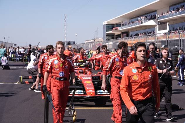 FORMULA 1 PIRELLI UNITED STATES GRAND PRIX 2024 20.10.2024, Circuit of The Americas, Austin, FORMULA 1 PIRELLI UNITED STATES GRAND PRIX 2024 ,im Bild Carlos Sainz Jr. (ESP), Scuderia Ferrari HP