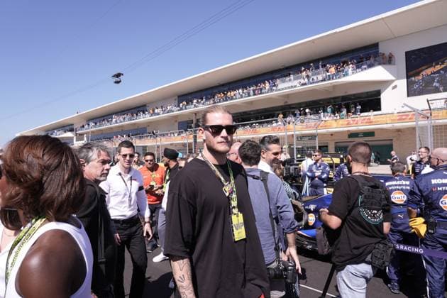 FORMULA 1 PIRELLI UNITED STATES GRAND PRIX 2024 20.10.2024, Circuit of The Americas, Austin, FORMULA 1 PIRELLI UNITED STATES GRAND PRIX 2024 ,im Bild Torwart Loris Karius in der Startaufstellung