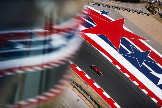 Bilder des Jahres 2024, Sport 10 Oktober Sport Themen der Woche KW42 Sport Bilder des Tages 16 LECLERC Charles (mco), Scuderia Ferrari SF-24, action during the Formula 1 Pirelli United States Grand Prix 2024, 19th round of the 2024 Formula One World Championship, WM, Weltmeisterschaft from October 18 to 20, 2024 on the Circuit of the Americas, in Austin, United States of America - F1 - US GRAND PRIX 2024 DPPI Panoramic  241020_R19_USA_DP_AV6_8763
