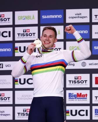CICLISMO - Ciclismo su Pista - Tissot 2024 Track World Championships Tissot Track cycling, Rad, Radsport, Bahnrad, Bahn World Championship, WM, Weltmeisterschaft - Ballerup, Copenaghen, Den- 18-10-2024 - Men s Sprint - Lavreysen Harrie during Tissot 2024 Track World Championships, Track cycling race in Copenhagen, Denmark, October 20 2024 Copenhagen Denmark Copyright: xIPAxSport ABACAx