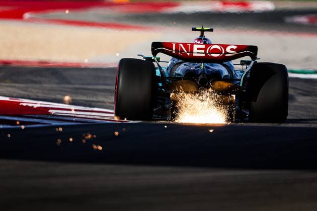 44 Lewis Hamilton (GBR, Mercedes-AMG Petronas F1 Team), F1 Grand Prix of USA at Circuit of The Americas on October 20, 2024 in Austin, United States of America. (Photo by HOCH ZWEI) Austin United States of America