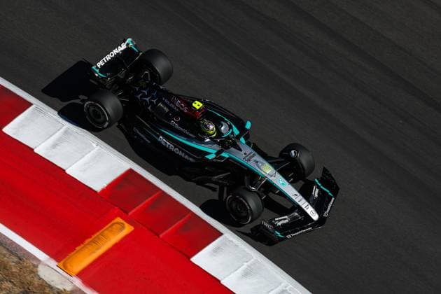 44 Lewis Hamilton (GBR, Mercedes-AMG Petronas F1 Team), F1 Grand Prix of USA at Circuit of The Americas on October 20, 2024 in Austin, United States of America. (Photo by HOCH ZWEI) Austin United States of America