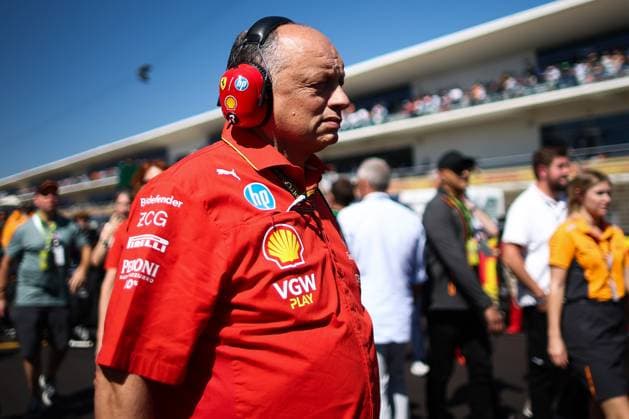 Frederic Vasseur (FRA, Scuderia Ferrari HP), F1 Grand Prix of USA at Circuit of The Americas on October 20, 2024 in Austin, United States of America. (Photo by HOCH ZWEI) Austin United States of America