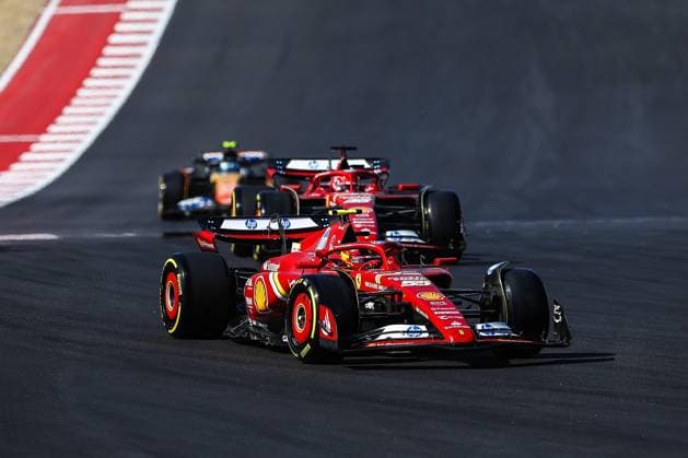55 Carlos Sainz (ESP, Scuderia Ferrari HP), F1 Grand Prix of USA at Circuit of The Americas on October 20, 2024 in Austin, United States of America. (Photo by HOCH ZWEI) Austin United States of America