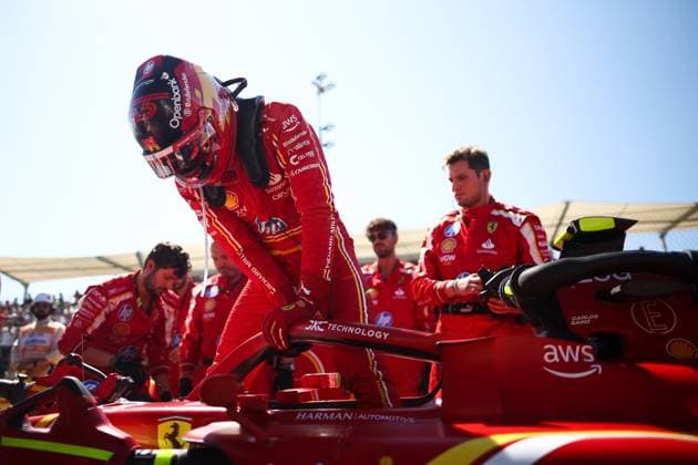 55 Carlos Sainz (ESP, Scuderia Ferrari HP), F1 Grand Prix of USA at Circuit of The Americas on October 20, 2024 in Austin, United States of America. (Photo by HOCH ZWEI) Austin United States of America
