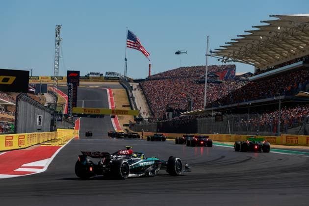 44 Lewis Hamilton (GBR, Mercedes-AMG Petronas F1 Team), F1 Grand Prix of USA at Circuit of The Americas on October 20, 2024 in Austin, United States of America. (Photo by HOCH ZWEI) Austin United States of America