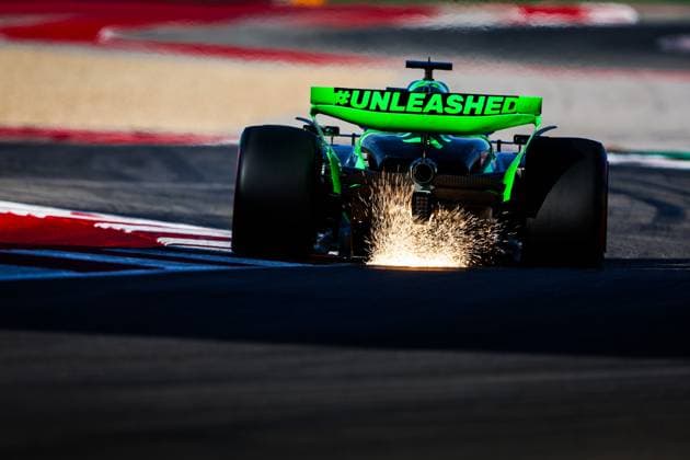 77 Valtteri Bottas (FIN, Stake F1 Team Kick Sauber), F1 Grand Prix of USA at Circuit of The Americas on October 20, 2024 in Austin, United States of America. (Photo by HOCH ZWEI) Austin United States of America