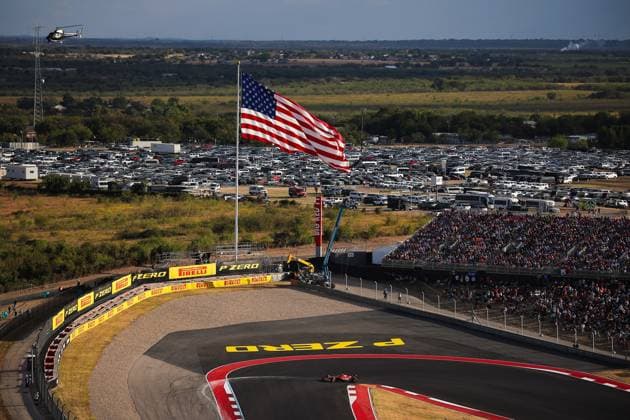55 Carlos Sainz (ESP, Scuderia Ferrari HP), F1 Grand Prix of USA at Circuit of The Americas on October 20, 2024 in Austin, United States of America. (Photo by HOCH ZWEI) Austin United States of America