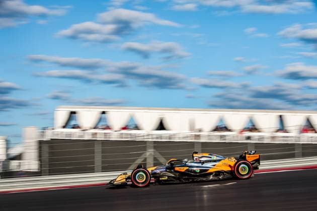 81 Oscar Piastri (AUS, McLaren Formula 1 Team), F1 Grand Prix of USA at Circuit of The Americas on October 20, 2024 in Austin, United States of America. (Photo by HOCH ZWEI) Austin United States of America