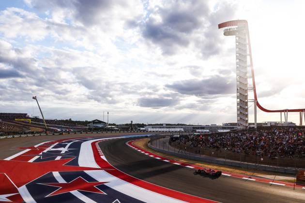 16 Charles Leclerc (MCO, Scuderia Ferrari HP), F1 Grand Prix of USA at Circuit of The Americas on October 20, 2024 in Austin, United States of America. (Photo by HOCH ZWEI) Austin United States of America