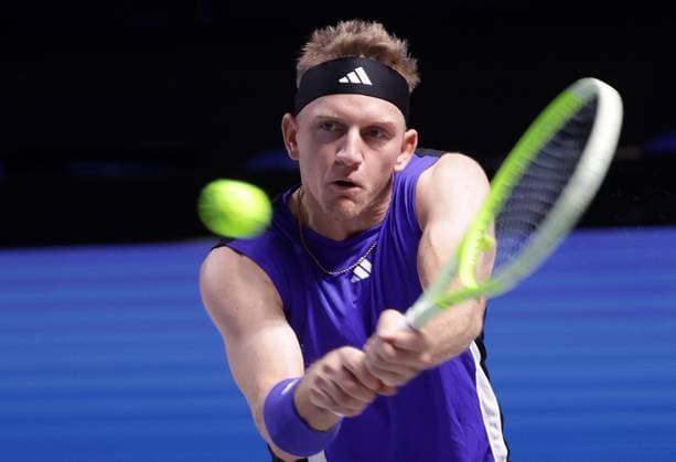 TENNIS - ATP, Tennis Herren Erste Bank Open VIENNA,AUSTRIA,21.OCT.24 - TENNIS - ATP World Tour, Erste Bank Open. Image shows Alejandro Davidovich Fokina (ESP).  GEPAxpictures xWalterxLuger