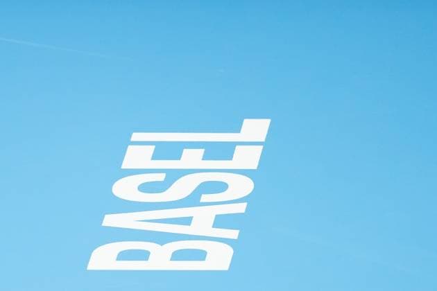 21.10.2024, Basel, St. Jakobshalle, ATP, Tennis Herren Swiss Indoors Basel, Baesl logo on the floor Basel St. Jakobshalle Basel Switzerland Copyright: xJustPictures.ch DanielaxPorcellix jp-en-DaPo-20241021-_DP16231