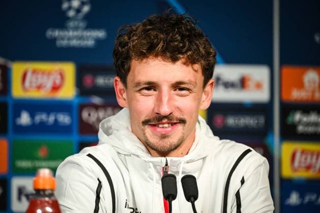 October 21, 2024, Paris, France, France: Olivier BOSCAGLI of PSV Eindhoven during a PSV Eindhoven press conference, PK, Pressekonferenz at Parc des Princes Stadium on October 21, 2024 in Paris, France. Paris France - ZUMAm308 20241021_zsp_m308_001 Copyright: xMatthieuxMirvillex