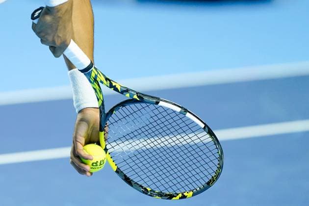 21.10.2024, Basel, St. Jakobshalle, ATP, Tennis Herren Swiss Indoors Basel, Arthur Fils (FRA) close up making a serve Basel St. Jakobshalle Basel Switzerland Copyright: xJustPictures.ch DanielaxPorcellix jp-en-DaPo-20241021-_DP16283