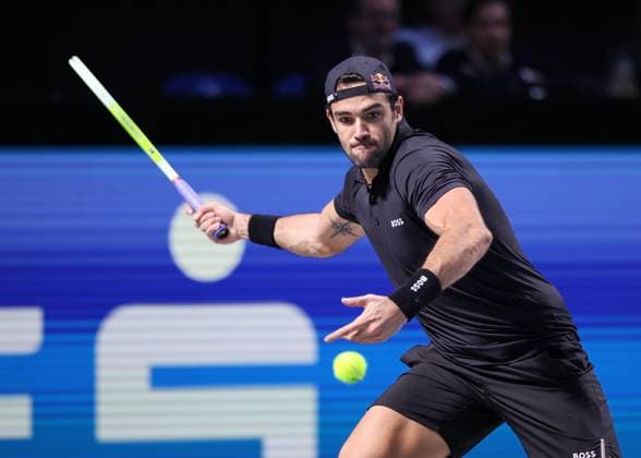 Matteo Berrettini Tennis - ERSTE BANK OPEN 2024 - ATP, Tennis Herren 500 - Stadthalle - Wien - - Oesterreich - 21 October 2024. Copyright: xJuergenxHasenkopfx