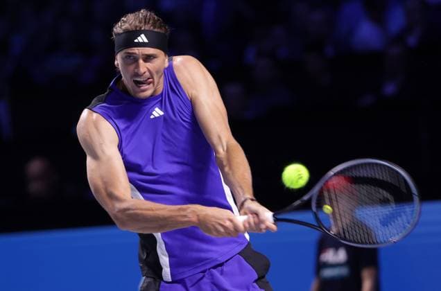 Sport Themen der Woche KW43 Sport Bilder des Tages TENNIS - ATP, Tennis Herren Erste Bank Open VIENNA,AUSTRIA,21.OCT.24 - TENNIS - ATP World Tour, Erste Bank Open. Image shows Alexander Zverev (GER).  GEPAxpictures xWalterxLuger