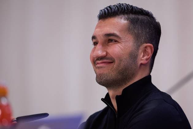 October 21, 2024, Madrid, Spain: Nuri Sahin, the head coach of Borussia Dortmund, attends a press conference, PK, Pressekonferenz on the eve of the 2024 2025 UEFA Champions League week 3 football match between Real Madrid CF and Borussia Dortmund at Santiago Bernabeu stadium. Madrid Spain - ZUMAs197 20241021_aaa_s197_438 Copyright: xFedericoxTitonex
