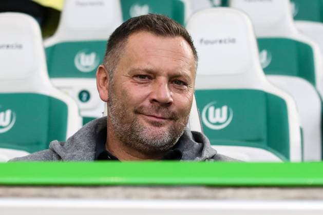 Pal Dardai schaut sich das Spiel an - 1. Fussball Bundesliga Saison 2024-2025 VfL Wolfsburg vs. Werder Bremen in der Volkswagen Arena in Wolfsburg - Fussball,Deutschland,Mann,Männer,20.10.2024